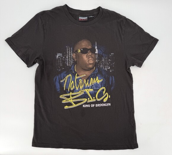 Brooklyn Mint Other - Notorious BIG Biggie Shirt Adult Large Black Brooklyn Graphic Tee Rap Hip Hop 90